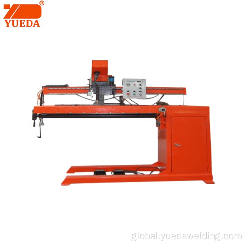 China Yueda automatic pipe longitudinal straight seam welder Supplier